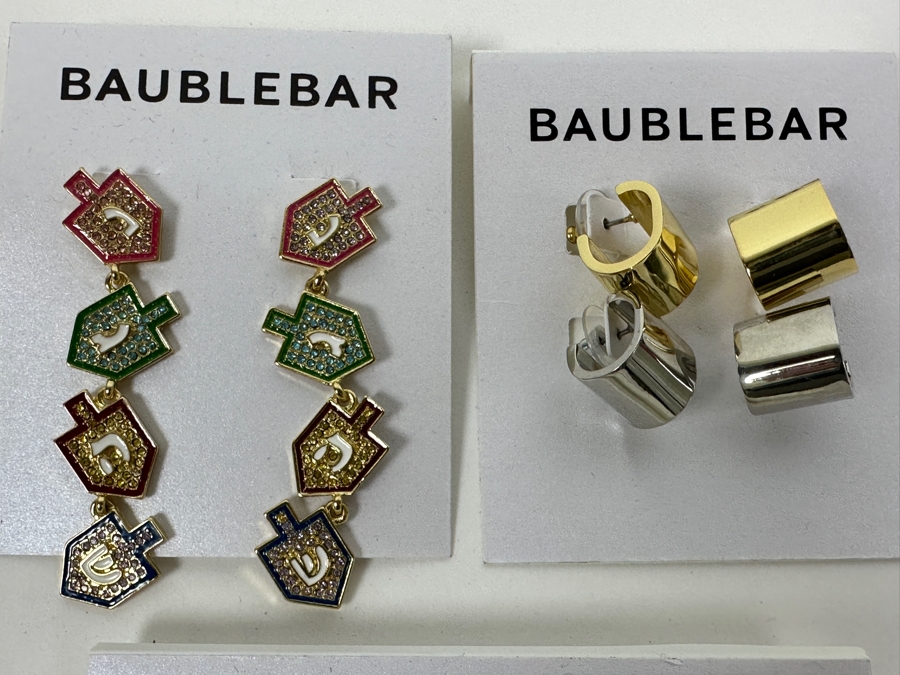 (3) New Baublebar Earrings Retails $144 [Photo 2]
