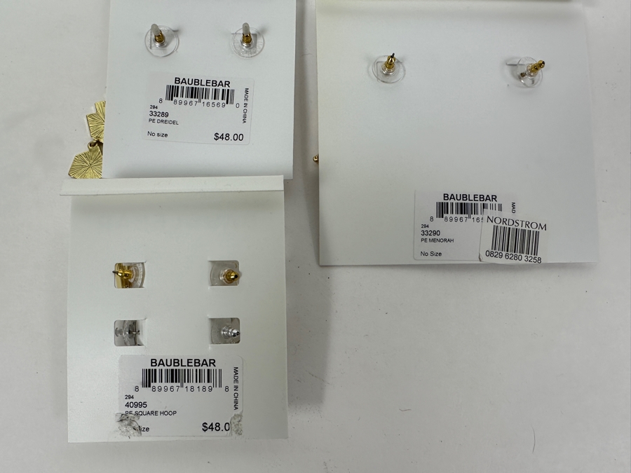 (3) New Baublebar Earrings Retails $144 [Photo 4]