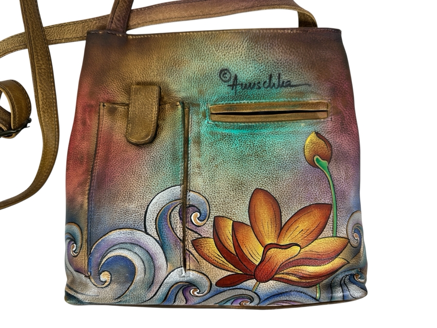 Anuschka Hand Painted Leather Handbag [Photo 1]