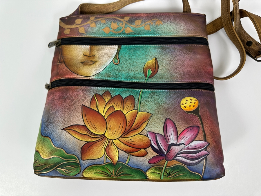 Anuschka Hand Painted Leather Handbag [Photo 4]