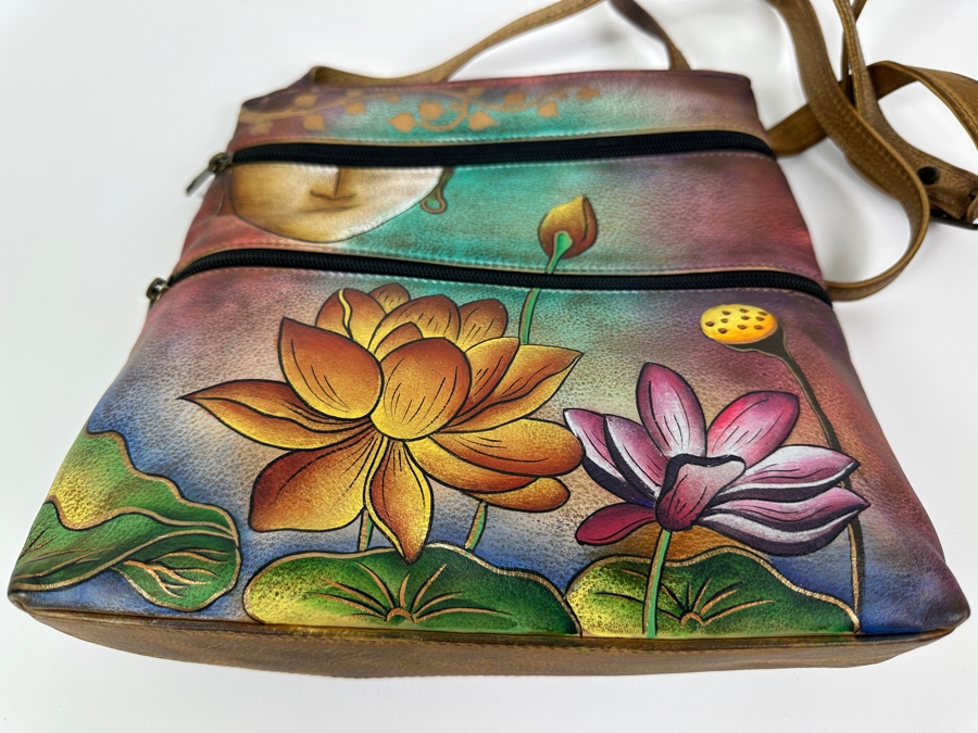 Anuschka Hand Painted Leather Handbag [Photo 5]