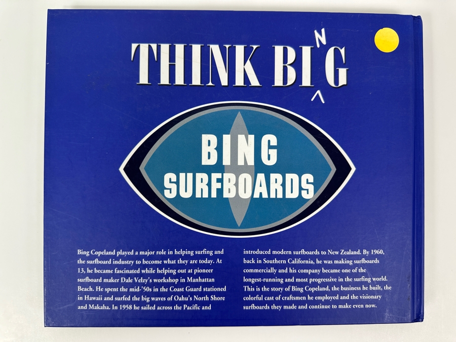 Signed Hardcover Book Bing Surfboards Signed By Bing & Paul Holmes [Photo 14]