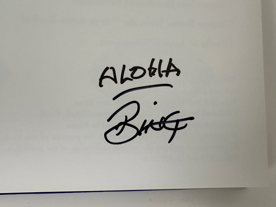Signed Hardcover Book Bing Surfboards Signed By Bing & Paul Holmes [Photo 3]