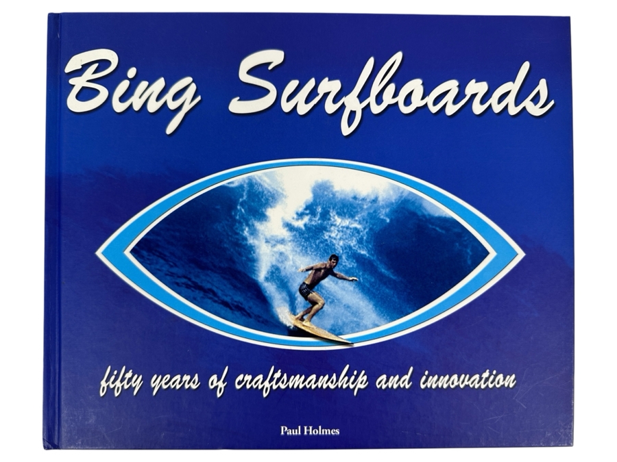 Signed Hardcover Book Bing Surfboards Signed By Bing & Paul Holmes [Photo 1]
