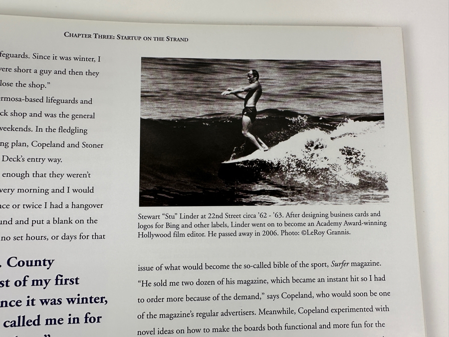 Signed Hardcover Book Bing Surfboards Signed By Bing & Paul Holmes [Photo 13]