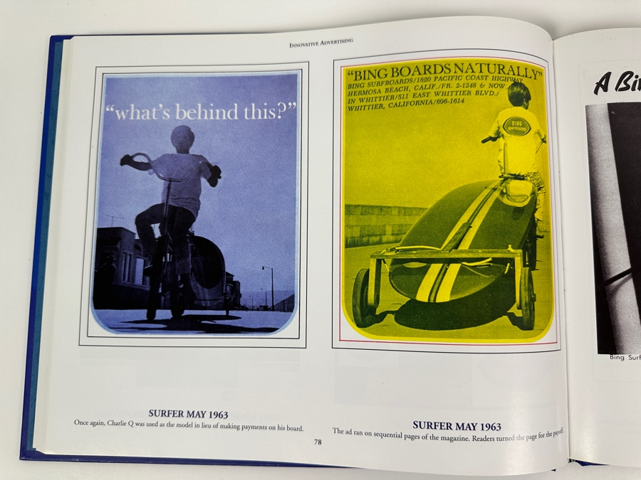 Signed Hardcover Book Bing Surfboards Signed By Bing & Paul Holmes [Photo 11]
