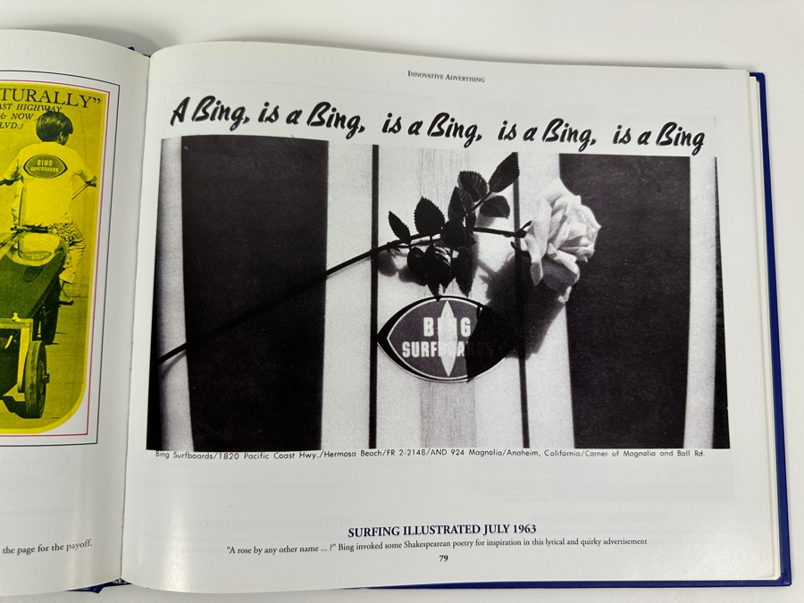 Signed Hardcover Book Bing Surfboards Signed By Bing & Paul Holmes [Photo 10]