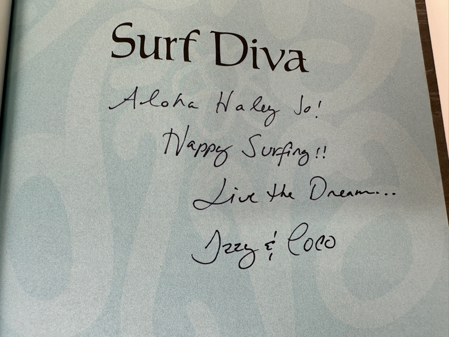 Signed Book Surf Diva: A Girl's Guide To Getting Good Waves Signed By Izzy Tihanyi & Coco Tihanyi [Photo 3]