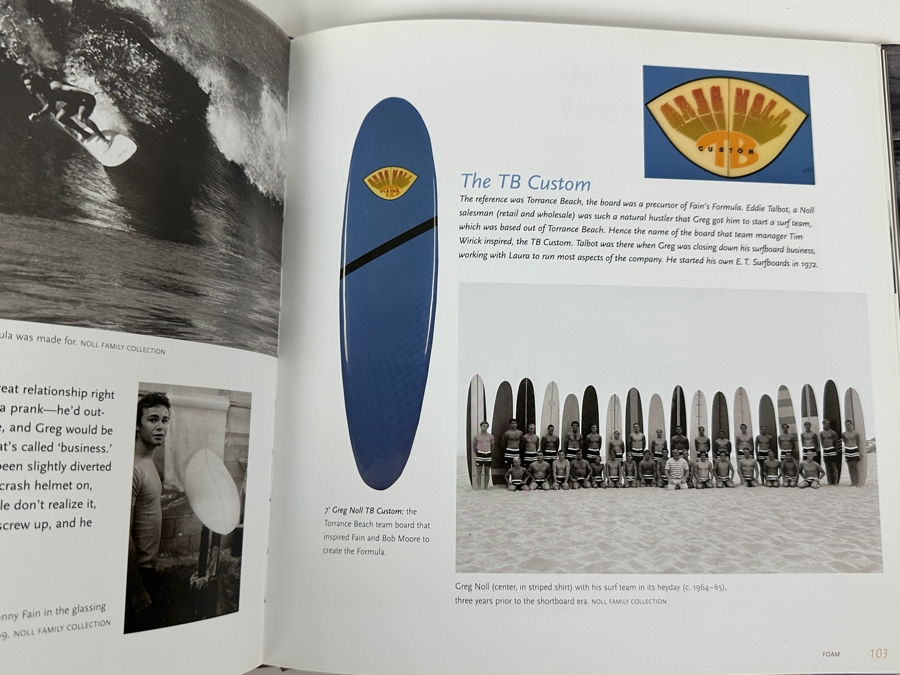 Signed Hardcover Book Greg Noll The Art Of The Surfboard Signed By Greg Noll & Drew Kampion [Photo 10]
