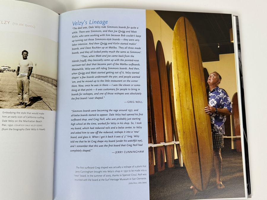 Signed Hardcover Book Greg Noll The Art Of The Surfboard Signed By Greg Noll & Drew Kampion [Photo 13]