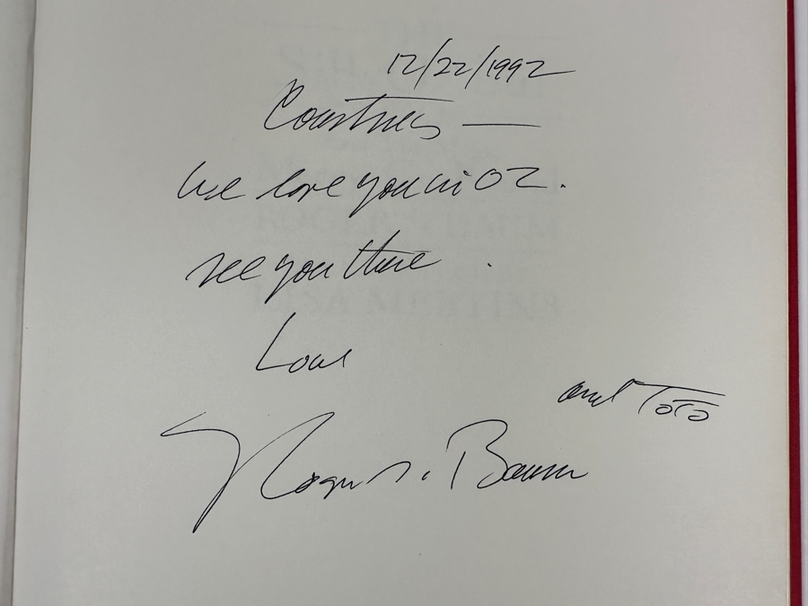 Signed Roger S. Baum Hardcover Book The Silly Ozbul Of Oz And The Magic Merry-Go-Round [Photo 3]