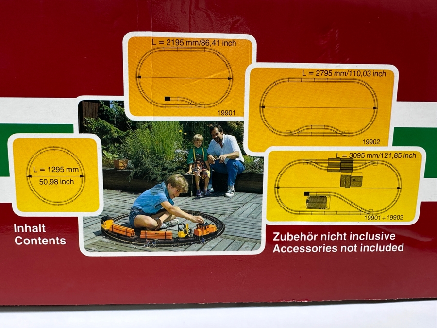 LGB Lehmann Gross Bahn The Big Train With Original Box: 30th Anniversary Starter Train Set - Possibly Never Used [Photo 11]