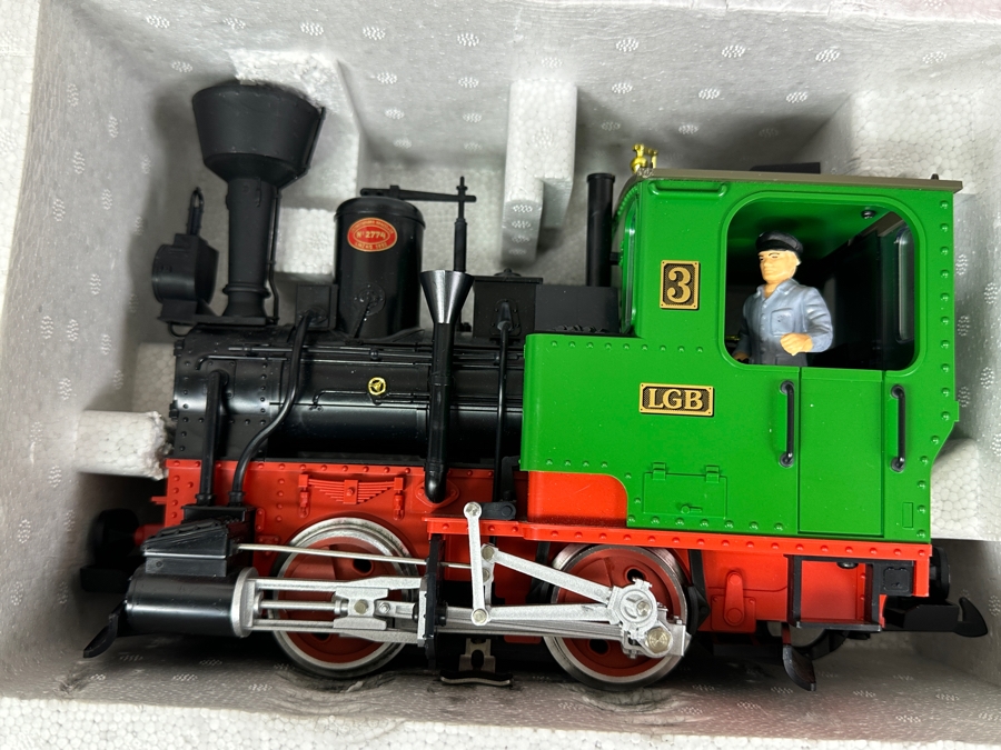 LGB Lehmann Gross Bahn The Big Train With Original Box: 30th Anniversary Starter Train Set - Possibly Never Used [Photo 2]