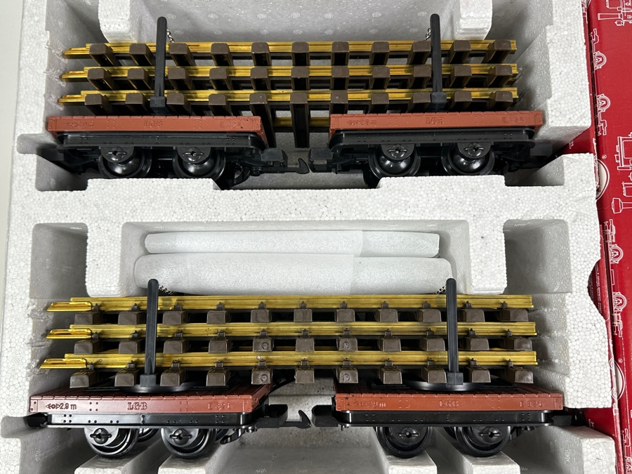 LGB Lehmann Gross Bahn The Big Train With Original Box: 30th Anniversary Starter Train Set - Possibly Never Used [Photo 4]