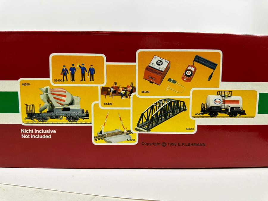LGB Lehmann Gross Bahn The Big Train With Original Box: 30th Anniversary Starter Train Set - Possibly Never Used [Photo 12]