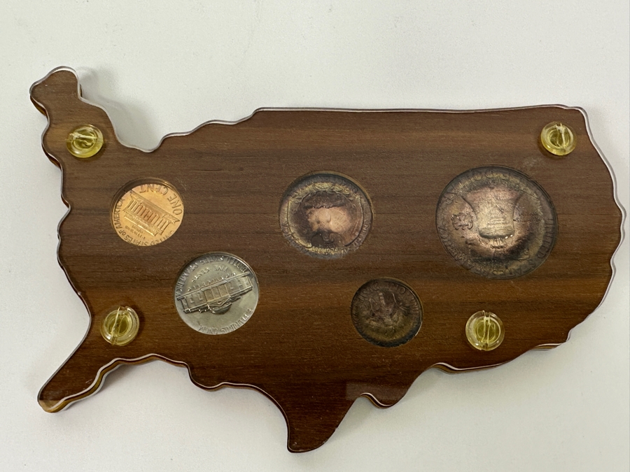 Vintage 1959 U.S. Proof Coin Set With Silver Coins [Photo 7]