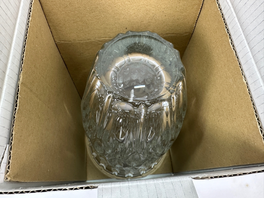 Pair Of Waterford Crystal 9' Vases With Original Boxes: Marquis Crosby Vase & Marquis Rainfall Vase [Photo 5]