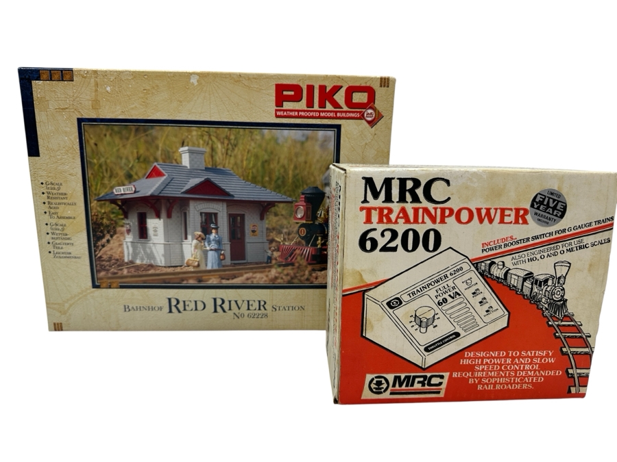 Just Added - MRC Trainpower 6200 Train Transformer & PIKO Bahnhof Red River Station [Photo 1]