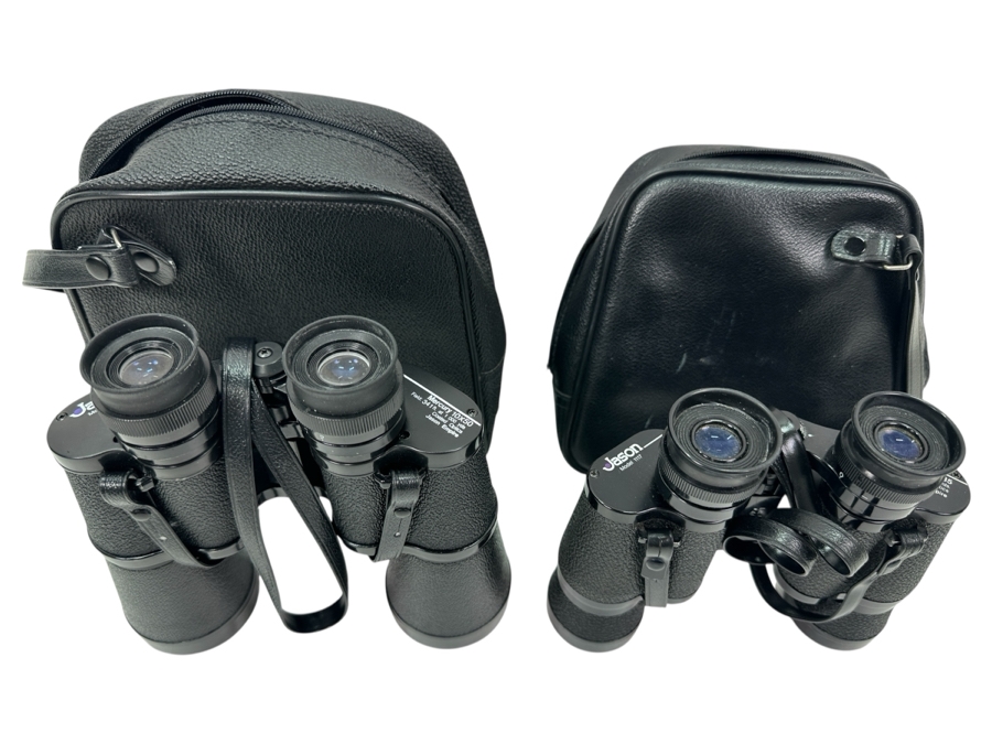 Just Added - Pair Of Jason Binoculars Models 1113F & 1117 [Photo 1]