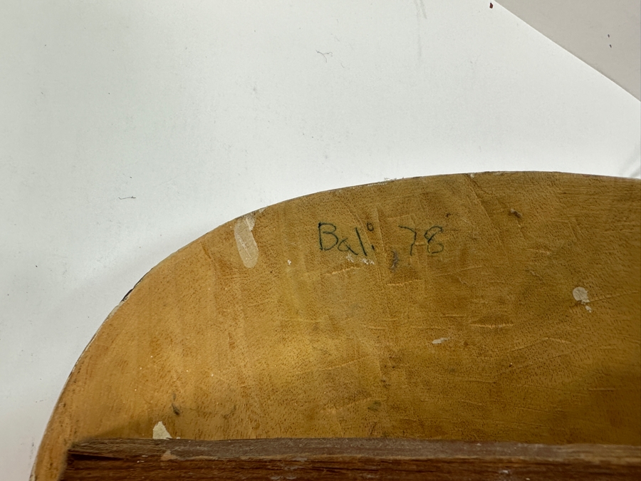 Just Added - Pair Of Vintage Japanese Masks & Carved Wooden Bali Indo Mask [Photo 8]