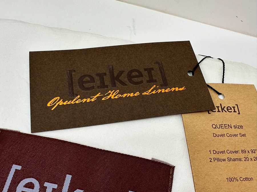 Just Added - New Eikei Queen Size Duvet Cover Set With 100% Cotton [Photo 4]