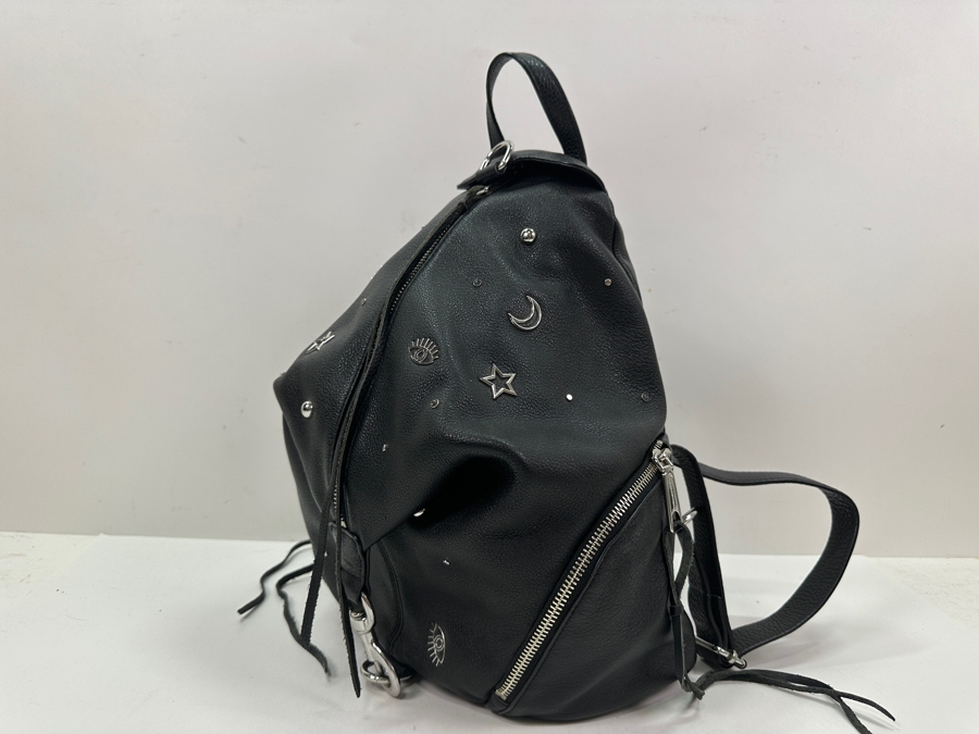 Just Added - Rebecca Minkoff Black Leather Handbag Backpack [Photo 4]