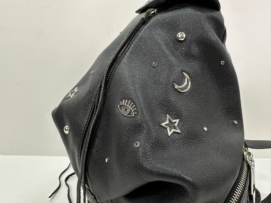 Just Added - Rebecca Minkoff Black Leather Handbag Backpack [Photo 5]