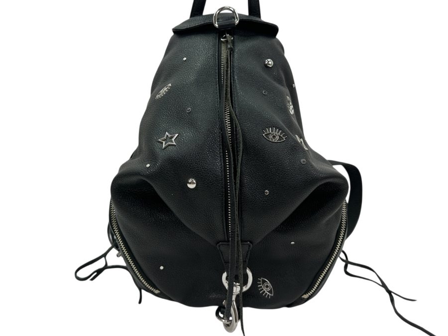 Just Added - Rebecca Minkoff Black Leather Handbag Backpack [Photo 1]