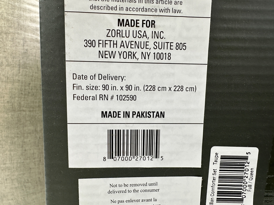 Just Added - New Brielle Home Full/Queen Comforter Set With Comforter & 2 Standard Shams [Photo 4]