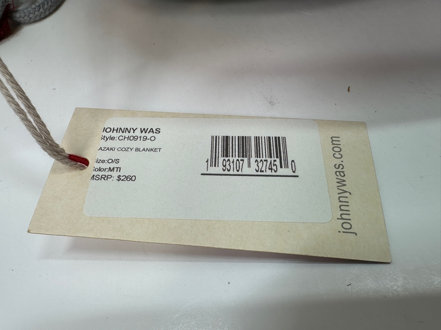 Just Added - New Johnny Was Cozy Blanket Retails $260 [Photo 5]