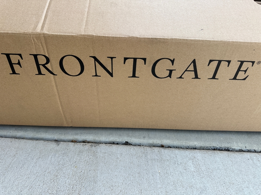 Just Added - Pair Of Frontgate Sparkling Snow Fir 6' LED Christmas Trees With Boxes [Photo 4]