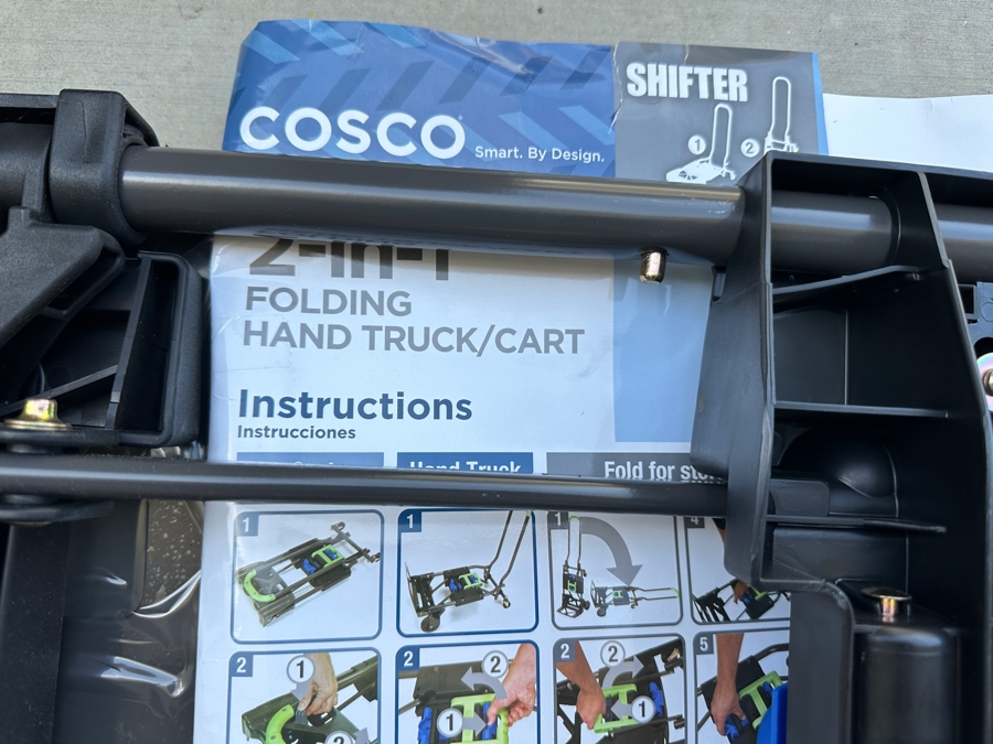 Just Added - New Cosco Shifter 2-In-1 Folding Hand Truck / Cart [Photo 3]