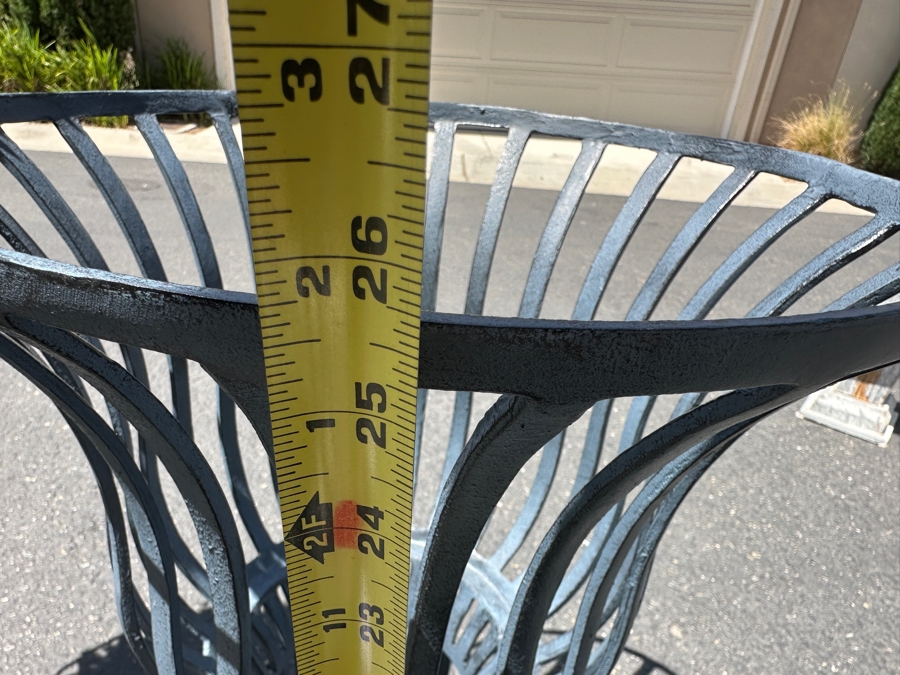 Just Added - Pair Of New With Box Frontgate Leonie Urns 25'H With Faux Flowers Retails $598 [Photo 7]