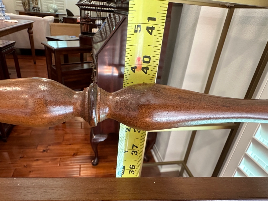 Just Added - (3) Frontgate Pavilion Counter Stools Barstools With Cane Seats 24'H Seat Height / 40' Overall Height [Photo 9]