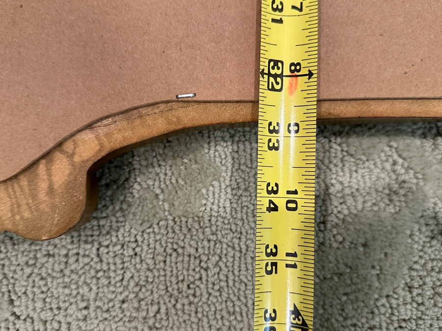 Just Added - Gold Tone Wall Mirror 26W X 35H [Photo 6]