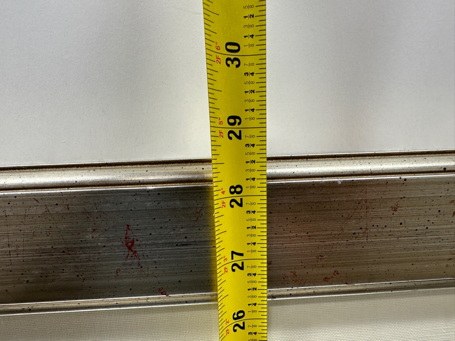 Just Added - Eric Waugh (B. 1963, Canadian) Original Mixed Media On Paper Pop Fusion Artwork In The Style Of Joan Miro Titled 'INDI SR#3' Signed Lower Right 38 X 15 Framed 52 X 28 [Photo 12]