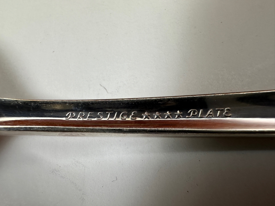 Just Added - Prestige Boxed Silverplate Flatware Service For 10-12 16W X 11D X 3H [Photo 6]