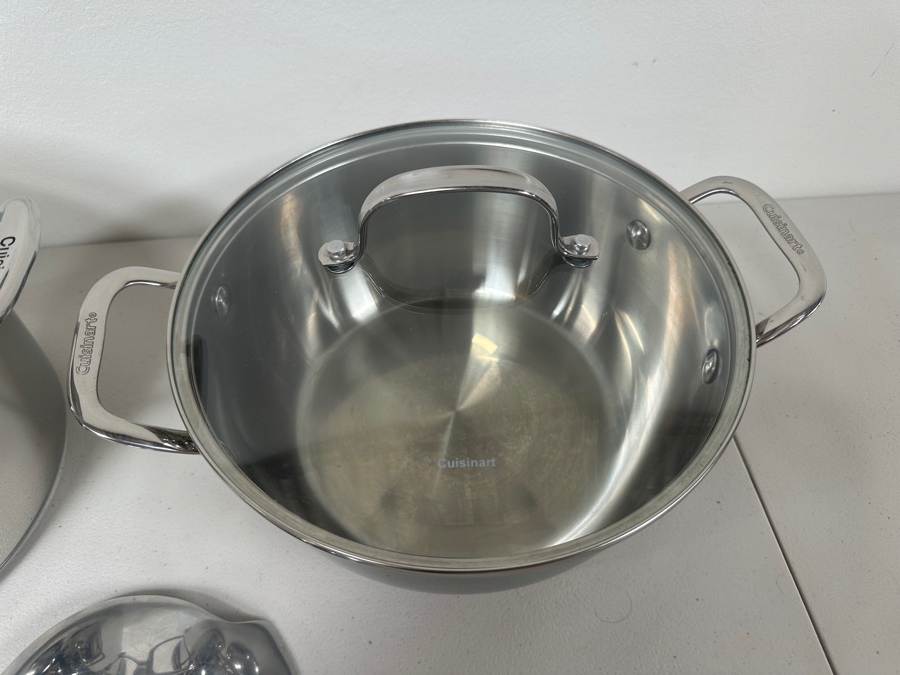 Just Added - Pair Of Cuisinart Pots & Nambe Classic 627 Bowl [Photo 6]