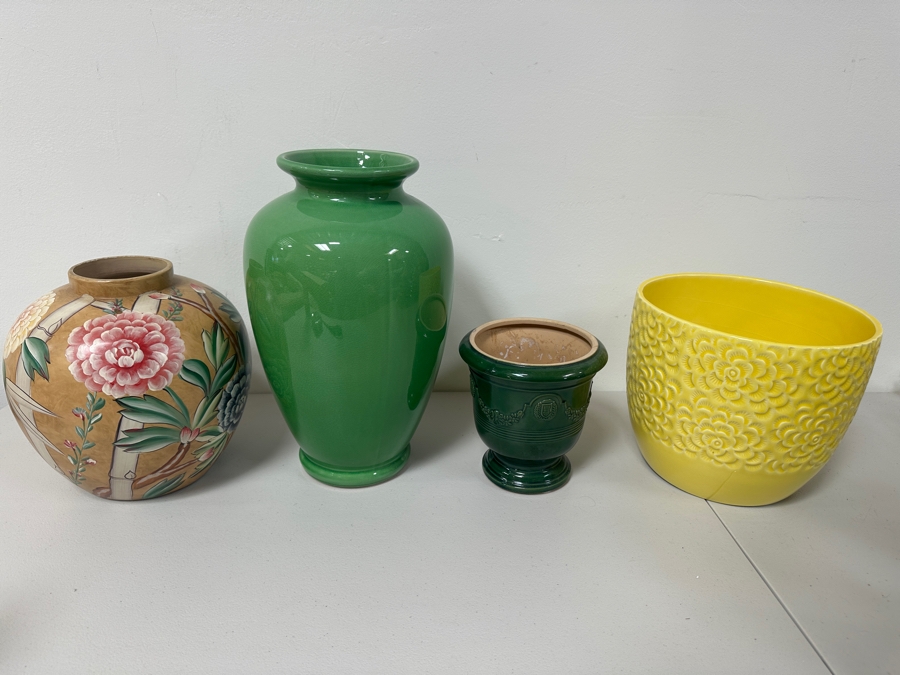 Just Added - (2) Vases & (2) Flower Pots [Photo 2]
