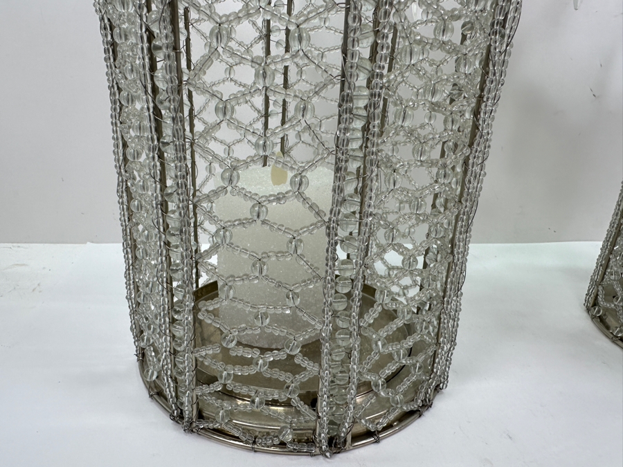 Just Added - Pair Of Ballard Designs Bunny Williams Pagoda Flameless Candle Covers Large 19'H [Photo 4]