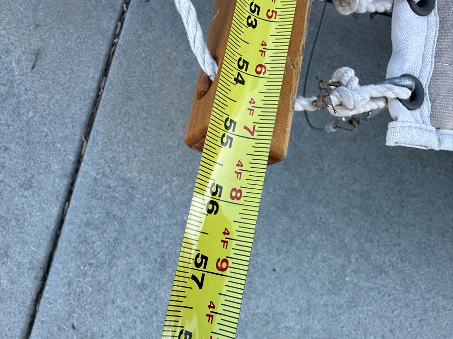 Just Added - The Original Pawleys Island Rope Hammock Hand Crafted 166W X 55D X 46H [Photo 10]