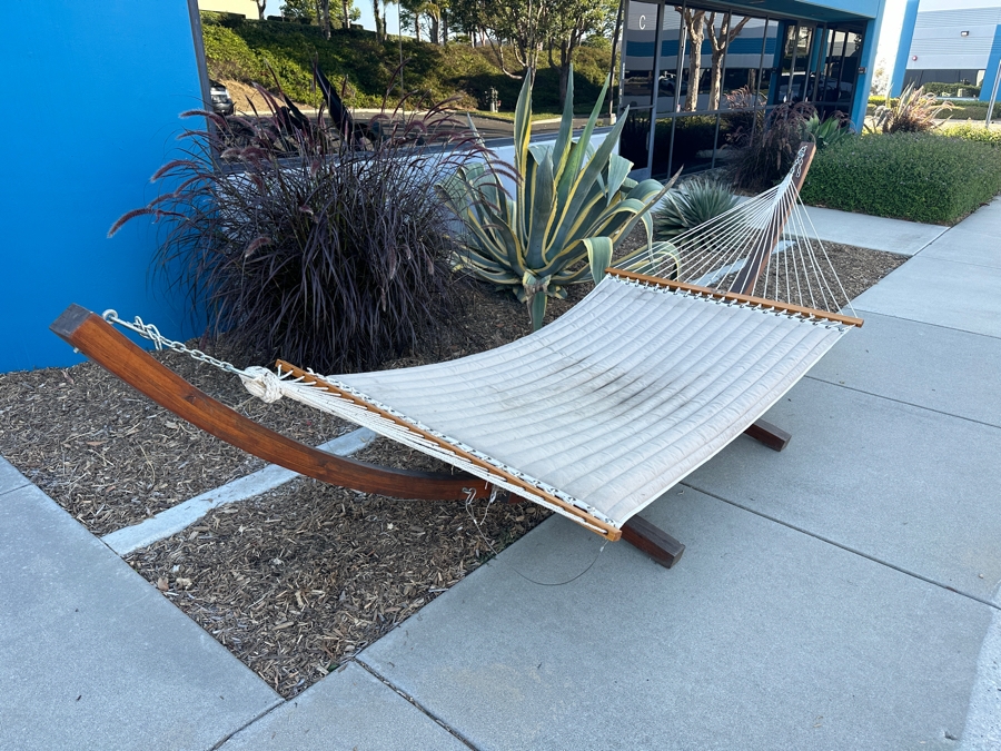 Just Added - The Original Pawleys Island Rope Hammock Hand Crafted 166W X 55D X 46H [Photo 3]