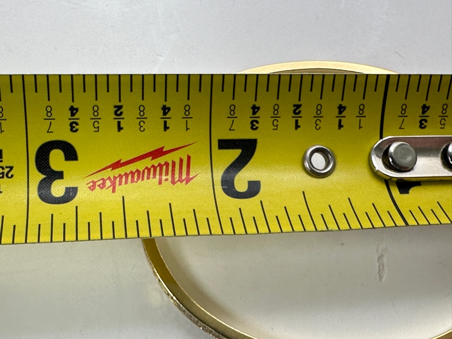 18k Gold Bracelet With (180) 1mm Round Brilliant Diamonds 2 3/8'W 15.9g Retails $7,500 [Photo 8]