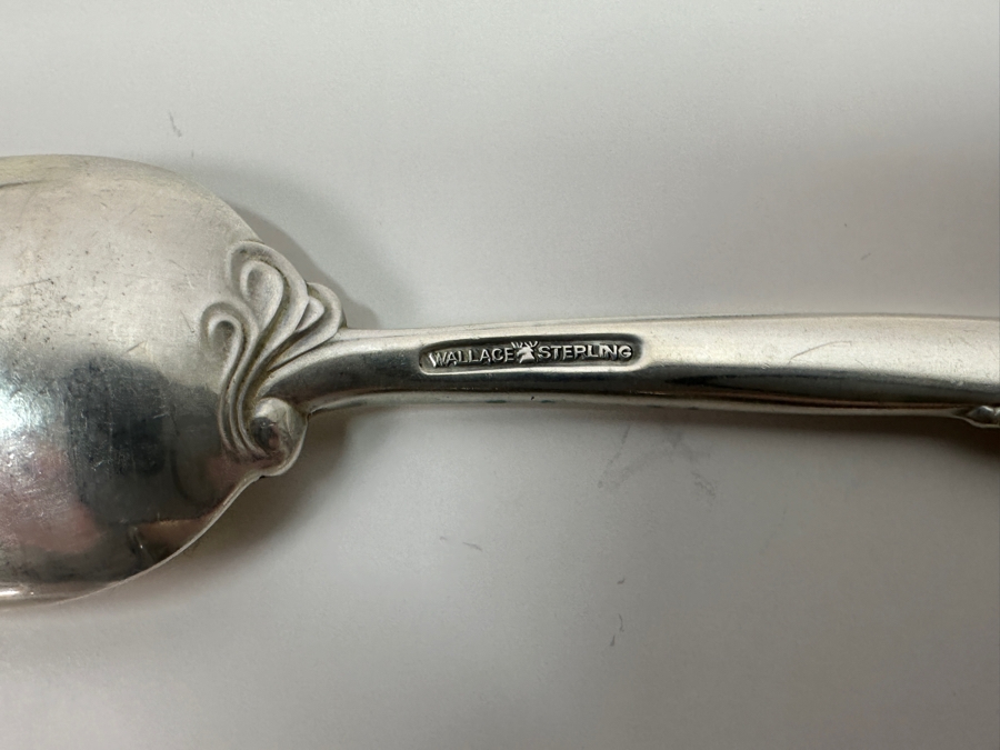 Wallace Sterling Silver Flatware Pieces 243g Silver Melt Value $275 [Photo 8]