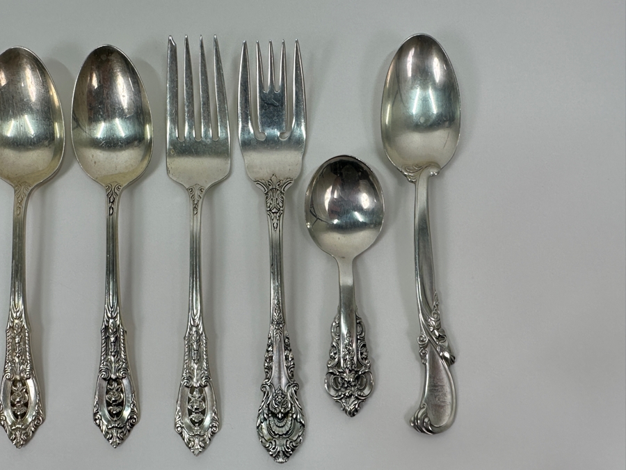 Wallace Sterling Silver Flatware Pieces 243g Silver Melt Value $275 [Photo 4]