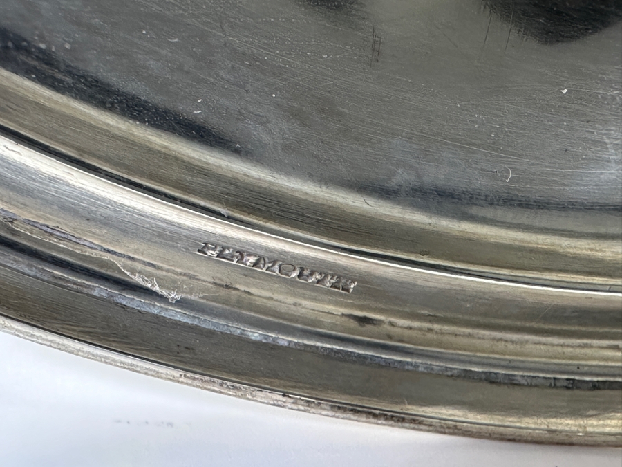 Gorham Sterling Silver Creamer & Sugar Plymouth Pattern 271.8g Silver Melt Value $308 [Photo 9]