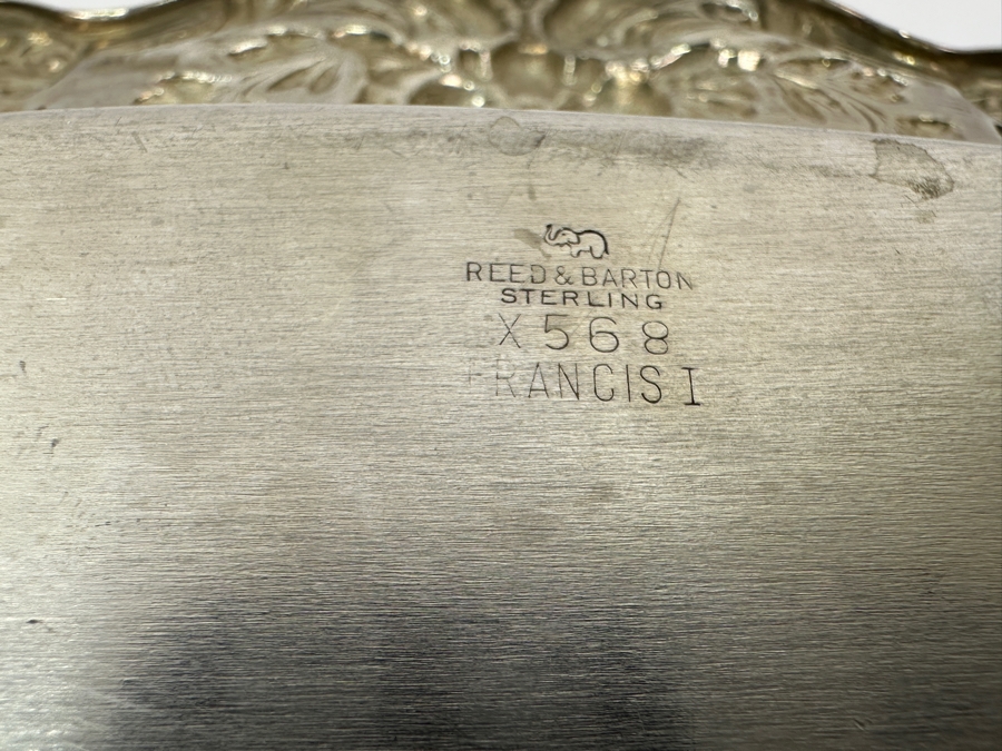 Reed & Barton Sterling Silver Francis I Bowl 12W X 7.5D 433.2g Silver Melt Price $490 [Photo 9]