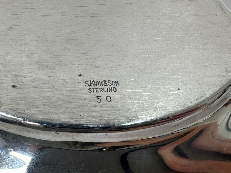 S. Kirk & Son Sterling Silver Gravy Boat 8.25W X 3.75H 382.2g $433 [Photo 8]