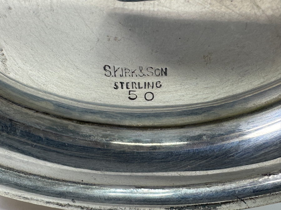 S. Kirk & Son Sterling Silver Gravy Boat 8.25W X 3.75H 382.2g $433 [Photo 7]