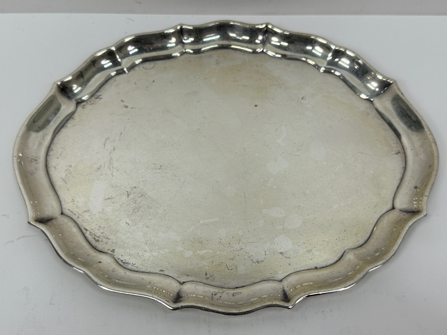 Gorham Sterling Silver Platter Chippendale Pattern 187.7g Silver Melt Value $213 [Photo 2]